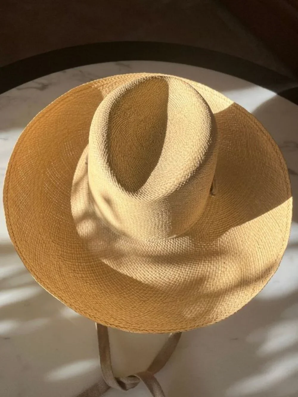 Banana Republic Wide-Brim Straw Sun Hat in Natural Tan
